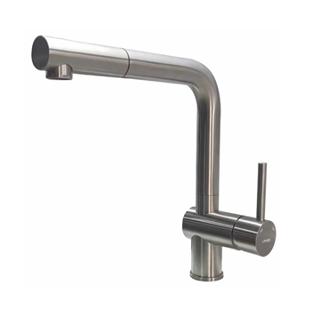 Lavabo Kubus 385 RS køkkenarmatur m/udtrækstud i Rustfrit stål